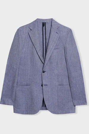 Brooks Brothers Blazer en Lin à Motif Herringbone