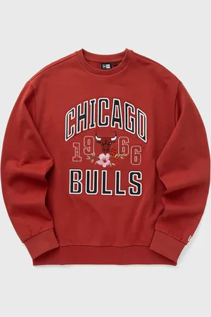 New Era NBA FLORAL OS CREW CHICAGO BULLS men Sweatshirts|Team Sweats