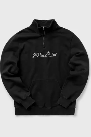 ØLÅF ITALIC ZIP MOCK men Half-Zips