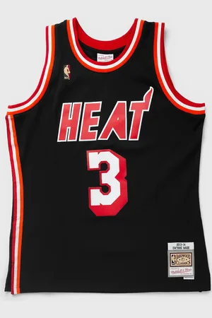 Mitchell & Ness NBA DARK JERSEY HEAT 2013 DWYANE WADE #3 men Jerseys