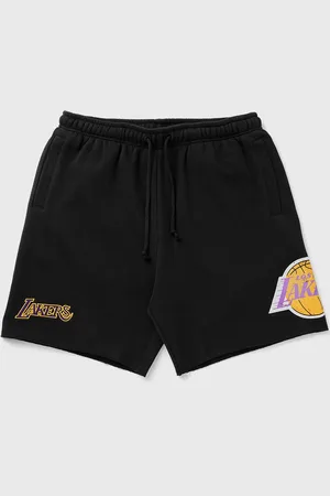 Mitchell & Ness NBA POSTGAME FLEECE SHORTS VINTAGE LOGO LOS ANGELES LAKERS men Sport & Team Shorts
