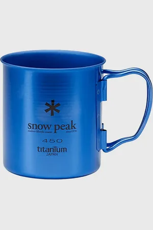 Snow Peak TITANIUM SINGLE WALL MUG 450ML men Outdoor Equipment
