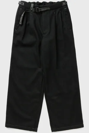 and wander REWOOL tweed wide pants men Casual Pants