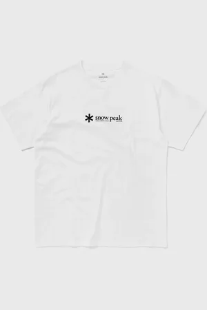 Snow Peak SOFT COTTON LOGO SHORT SLEEVE T-SHIRT men Shortsleeves