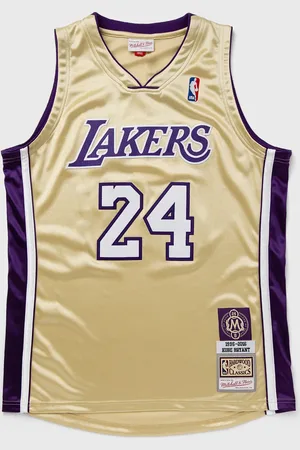 Mitchell & Ness NBA AUTHENTIC JERSEY LOS ANGELES LAKERS HALL OF FAME 1996-2016 KOBE BRYANT #24 men Jerseys