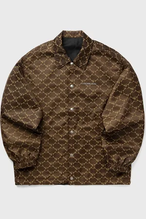 A Bathing Ape SOLID CAMO JACQUARD NYLON REVERSIBLE COACH JACKET men Overshirts