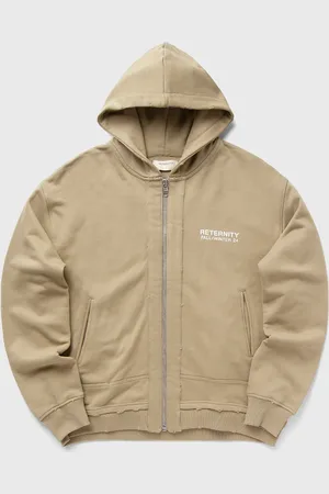 Reternity RIBBED ZIP-HOODIE men Hoodies|Zippers