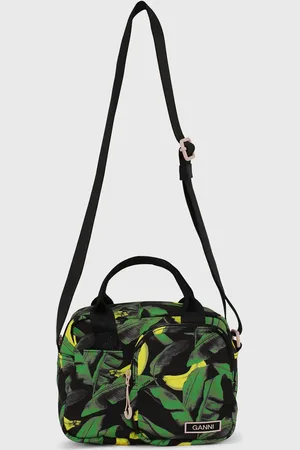 Ganni Recycled Tech Festival Top Handle women Handbags|Messenger & Crossbody Bags