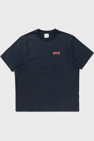 Arte Antwerp Rounded parts print t-shirt men Shortsleeves