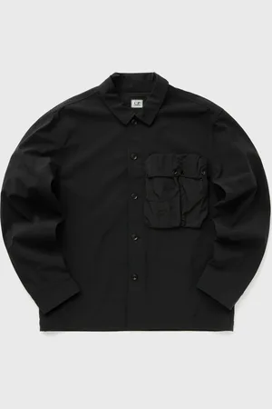 C.P. Company GD SHELL MIXED BUTTONED OVERSHIRT men Overshirts