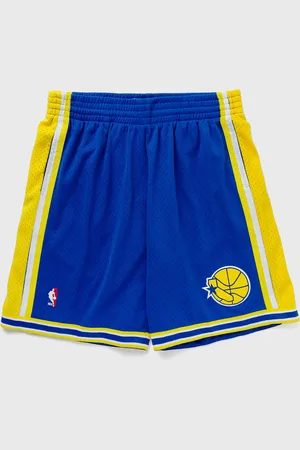 Mitchell & Ness NBA SWINGMAN SHORTS GOLDEN STATE WARRIORS ROAD 1995-96 men Sport & Team Shorts