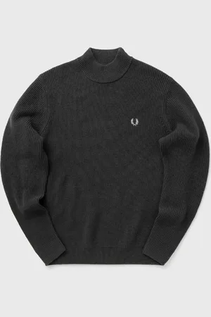Fred Perry LAMBSWOOL MOCK NECK JUMPER men Pullovers