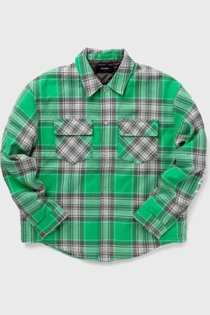 Represent QUILTED FLANNEL SHIRT men Overshirts