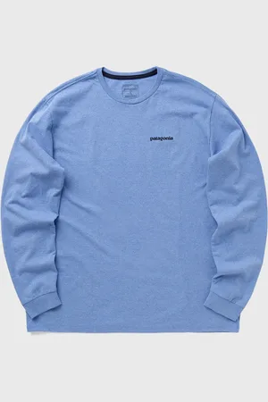 Patagonia Long-Sleeved P-6 Logo Responsibili-Tee men Longsleeves