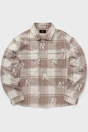 Represent ALL OVER INITIAL FLANNEL SHIRT men Overshirts