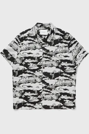 Les Deux Hector Ruins Jacquard SS Shirt men Shortsleeves