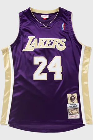 Mitchell & Ness NBA AUTHENTIC JERSEY LOS ANGELES LAKERS HALL OF FAME 1996-2016 KOBE BRYANT #24 men Jerseys