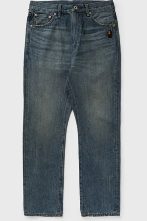 A Bathing Ape ONE POINT REGULAR FIT 13 OZ DENIM PANTS men Jeans