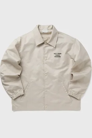 Drôle de Monsieur La Veste Slogan men Overshirts