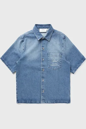Axel Arigato Shore Denim Shirt men Shortsleeves
