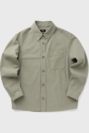 A.P.C. SURBASILE BRODEE POITRINE JACKET men Overshirts