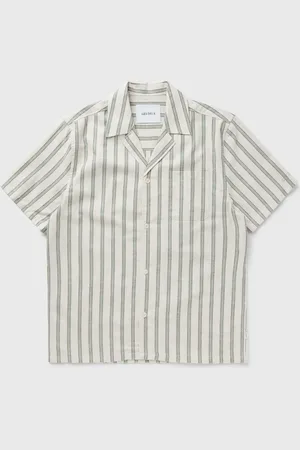 Les Deux Lawson Stripe SS Shirt men Shortsleeves
