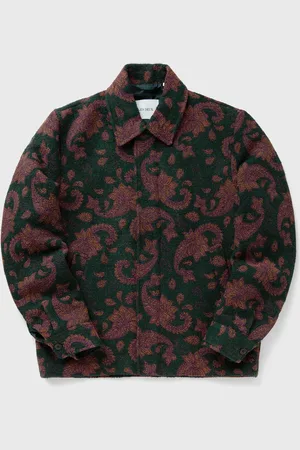 Les Deux Noel Jacquard Coach Jacket men Bomber Jackets