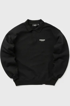 Represent OWNERS CLUB LS POLO SWEAT men Polos|Sweatshirts en