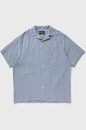Portuguese Flannel Jacquard Chambray men Shortsleeves