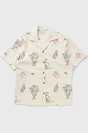 Drôle de Monsieur La Chemise BrodÈe Country Club men Shortsleeves