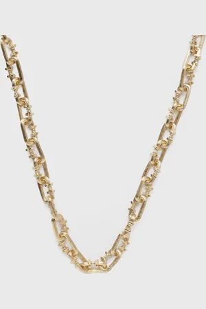 Casablanca SMALL C LINK COLUMN NECKLACE men Jewellery