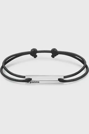 Le Gramme 1.7g-polished sterling silver- cord-bracelet men Jewellery