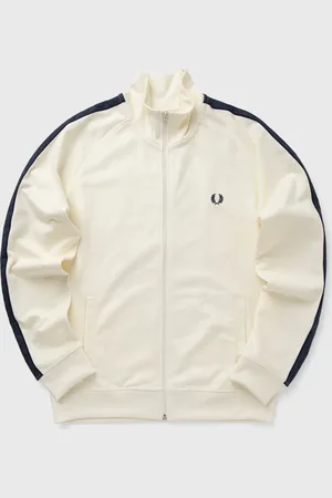 Fred Perry CONTRAST TAPE TRACK JACKET men Track Jackets