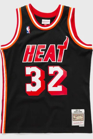 Mitchell & Ness NBA DARK JERSEY MIAMI HEAT 1992-93 HAROLD MINER #32 men Jerseys