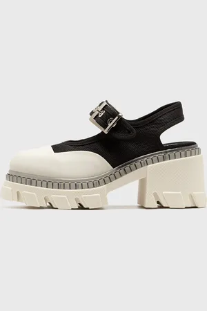 Ganni Cleated Heeled Slingback Sandal Textile women Sandals & Slides