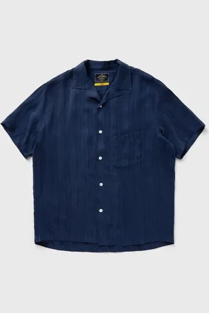 Portuguese Flannel Cupro Srtipe men Shortsleeves