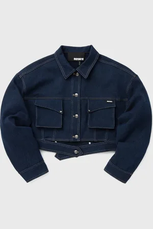 ROTATE STRETCH CROPPED JACKET women Denim Jackets