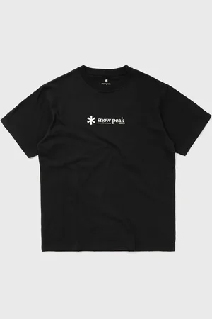 Snow Peak SOFT COTTON LOGO SHORT SLEEVE T-SHIRT men Shortsleeves