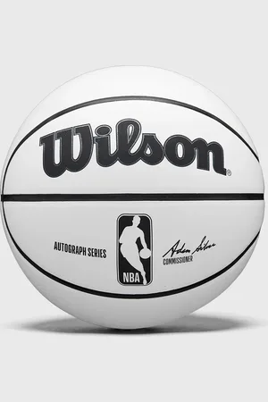 Wilson NBA AUTOGRAPH BASKETBALL ADAM SILVER SIZE 3 men Sports Equipment