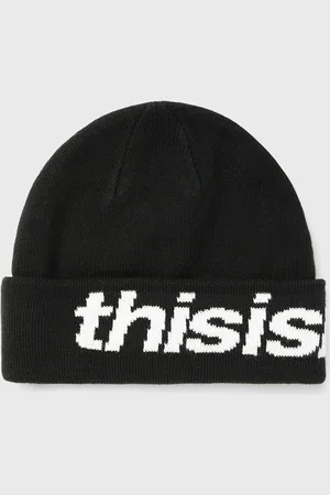 This Is Never That HSP-LOGO BIG CUFF BEANIE men Beanies