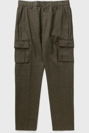 Les Deux Como Reg Wool Cargo Suit Pants men Cargo Pants