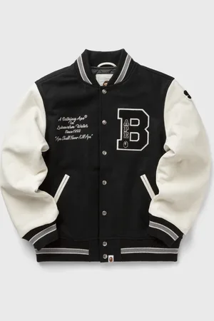 A Bathing Ape EMBROIDERY VARSITY JACKET men Bomber Jackets