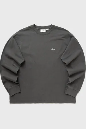 Obey LOWERCASE PIGMENT TEE LS men Shortsleeves
