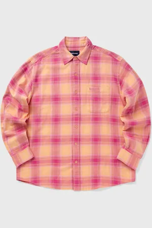This Is Never That SHADOW PLAID FLANNEL SHIRT men Longsleeves