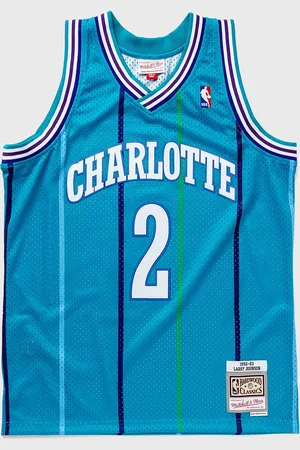 Mitchell & Ness NBA Swingman Jersey Charlotte Hornets Road 1992-93 Larry Johnson #2 men Jerseys