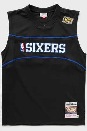 Mitchell & Ness NBA AUTHENTIC SHOOTING SHIRT PHILADELPHIA 76ERS 2000 men Jerseys