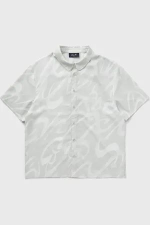 DIME Chilling Satin Shirt men Shortsleeves