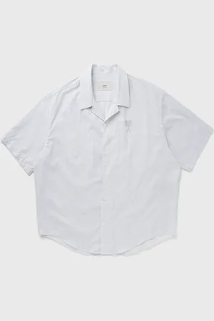 Ami BOXY CAMP COLLAR SHIRT men Shortsleeves