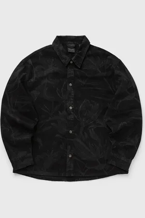 Daily paper Floral laser denim shirt men Longsleeves