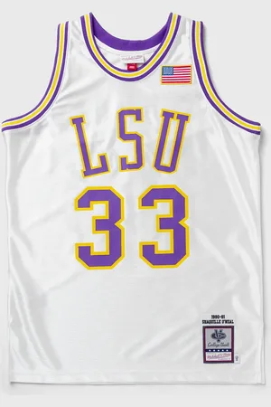 Mitchell & Ness NCAA AUTHENTIC JERSEY LOUISANA STATE UNIVERSITY 1990-31 SHAQUILLE O´NEAL #33 men Jerseys